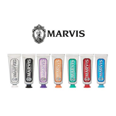 MARVIS 이탈리아 마비스 치약 미니 25ml, 자스민 25ml(보라), 없음