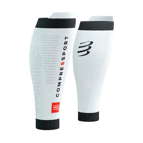 COMPRESSPORT R2 3.0 종아리보호대 카프슬리브, White