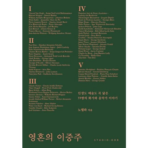 영혼의이중주 - 영혼의 이중주 - 인생도 예술도 꼭 닮은 59쌍의 화가와 음악가 이야기