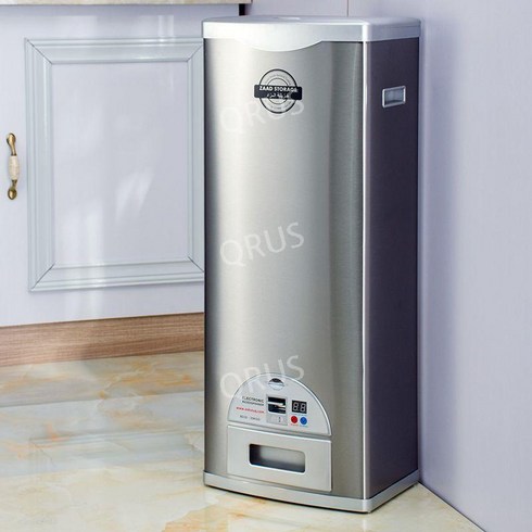 빌트인쌀냉장고 쌀냉장고 대용량 쌀통 스마트, I.실버 30KG(전자 버전 zaad)/30x22x78