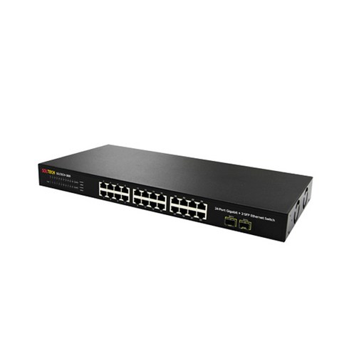 솔텍 SOLTECH-2600 스위칭허브 (24포트 1000Mbps SFP2포트), 선택하세요