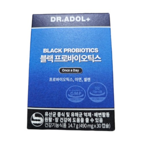 2023년 가성비 최고 블랙베리프로바이오틱스 - 닥터아돌 블랙베리 프로바이오틱스, 30정, 1개