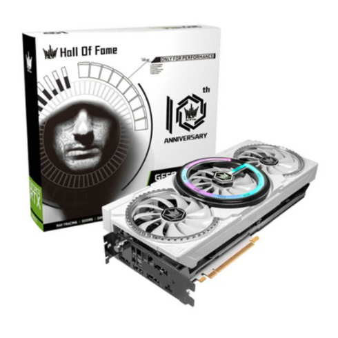 2080ti - 갤럭시 GALAX 지포스 RTX 2080 Ti Hall Of Fame D6 11GB 그래픽카드