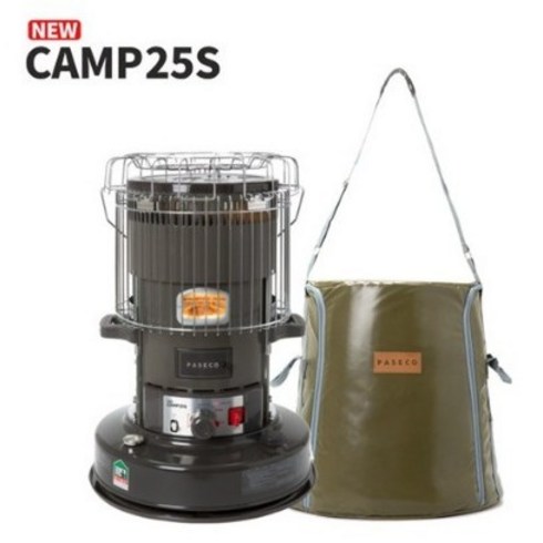 2023년 가성비 최고 camp25 - 파세코 캠핑난로 CAMP25s, 다크그레이, 1개