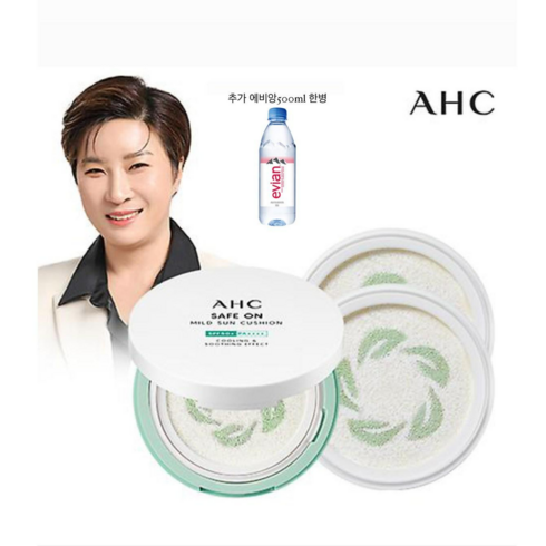 2023년 가성비 최고 ahc선쿠션 - 코스트코 AHC 세이프온 마일드 선쿠션 본품 25g + 리필2개