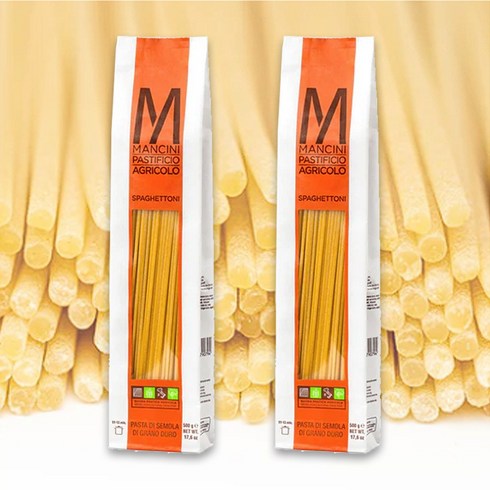 만치니 - 만치니 Mancini 파스타면 스파게토니 Spaghettoni, 2개, 500g