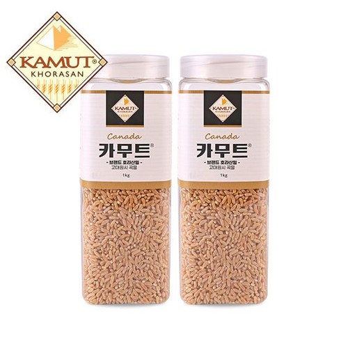 카무트 고대원시곡물 호라산밀, 1kg, 2개