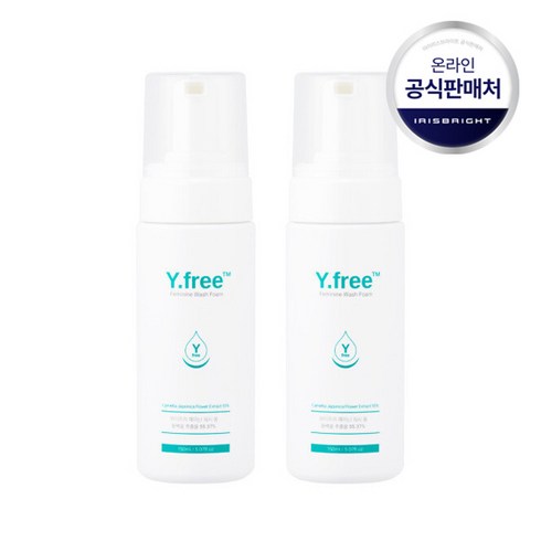 [정품] 와이프리 페미닌 워시 폼, 2box, 150ml