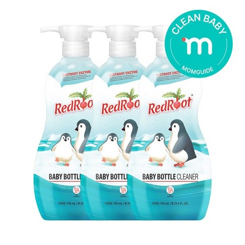 레드루트 젖병세제 무향 750ml 3개