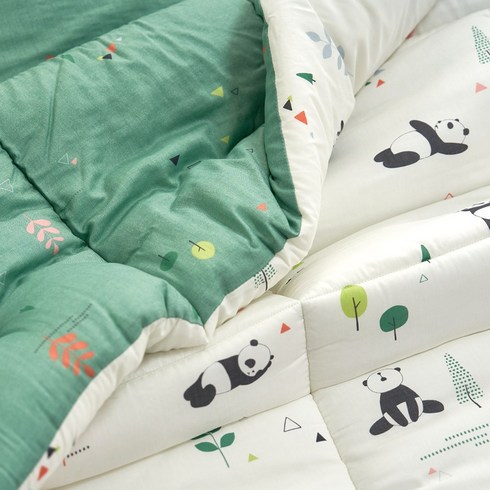 레오나 푸바우 모달이불 판다이불 패드 베개커버