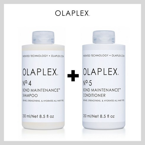 올라플렉스샴푸 - [OLAPLEX] 올라플렉스 No.4 샴푸 + No.5 컨디셔너 세트 250ml, 1개