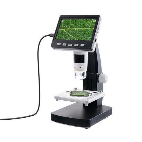 공구현미경 - Coms 디지털 현미경 1000배율 4.3형 FHD LCD DM995, 1개