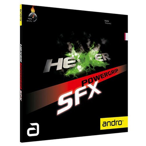 안드로 - 헥서 파워그립 SFX/탁구 평면러버/Hexer, 안드로 헥서파워그립 SFX