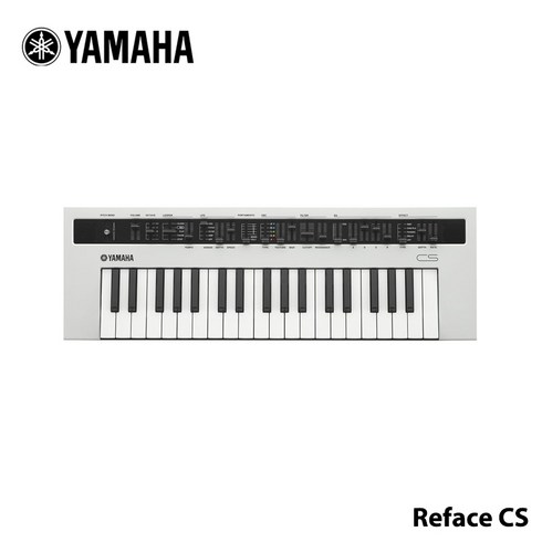 Yamaha Reface CS 휴대용 아날로그 모델링 신디사이저 화이트, White