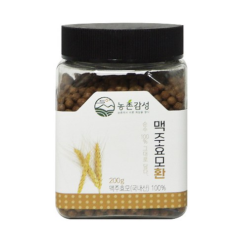 농촌감성 맥주효모환, 1개, 200g