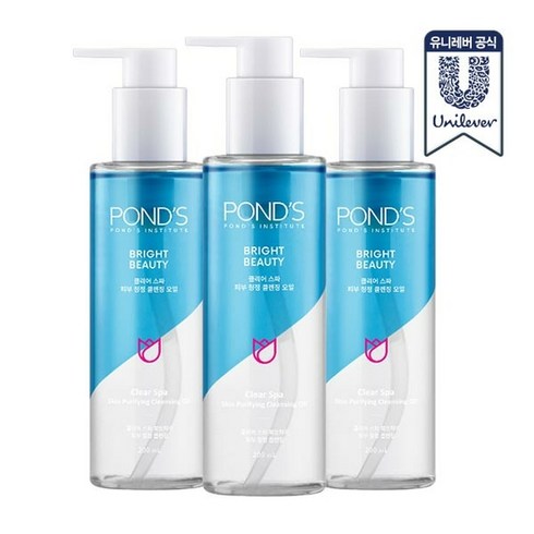 [KT알파쇼핑]폰즈 클리어 스파 클렌징 오일 200ml x 3개