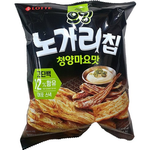 오잉 노가리칩 청양마요맛, 3개, 60g