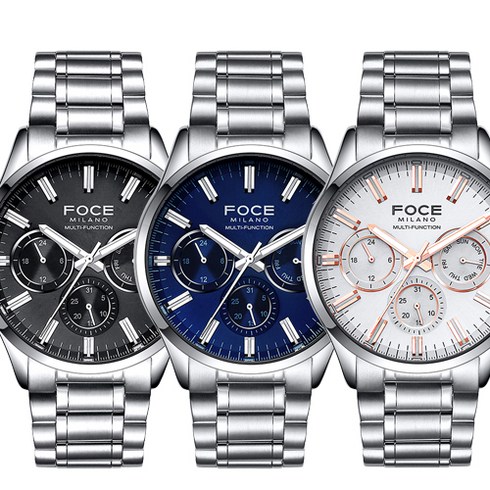 공식정품 포체밀라노 FM7585 메탈버전 3컬러 남자손목시계