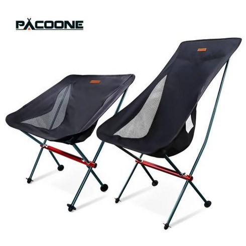 pacoone 의자 - PACOONE 캠핑 낚시 접이식 의자 관광 해변 의자 편안한 레저 여행 가구 피크닉, 2.Large 2 Chair, 2.Large Chair