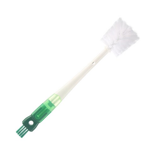 만능 텀블러 세척솔 5종 브러쉬 젖병 청소솔 빨대 물병 세척, 1개, 화이트