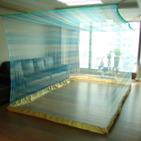 다두리 사각 모기장, 블루