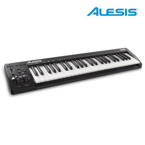 알레시스 49 USB 미디 컨트롤러 마스터키보드 건반, Q49MK2, 혼합색상