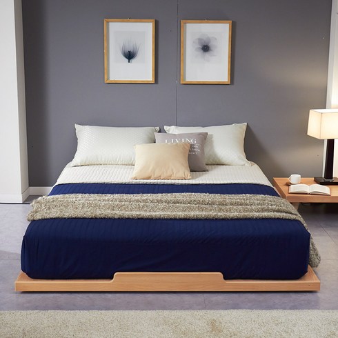 2023년 가성비 최고 저상형침대프레임 - [1만원 즉시할인][방문설치] 크라운퍼니쳐 로우 저상형 침대 Q 퀸 매트제외, 오크