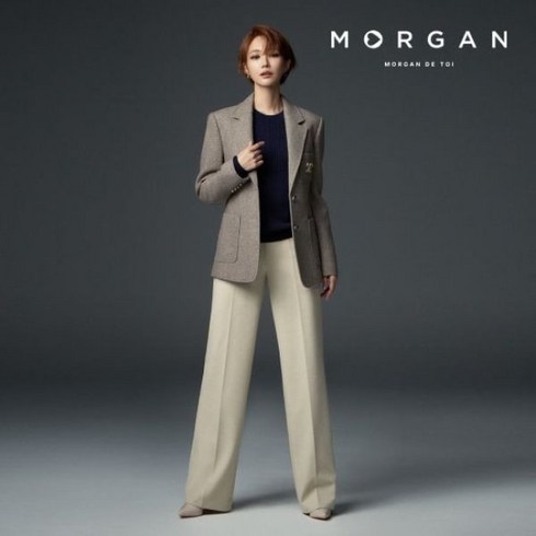 [런칭 가격 59 900원] MORGAN 윈터 텐션 팬츠 1종