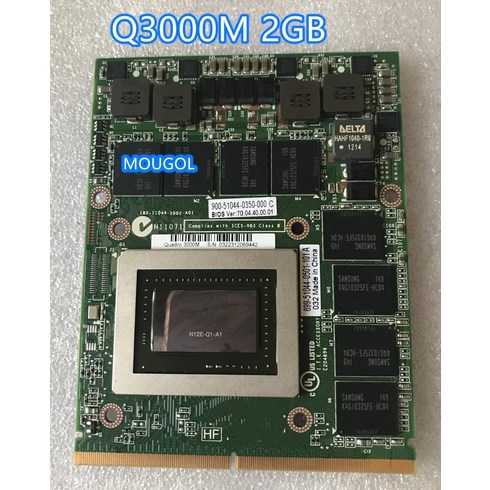 2023년 가성비 최고 dp3000q - Quadro 3000m Q3000M 비디오 그래픽 카드 N12E-Q1-A1 2GB Latop HP 8760W DELL M15X M6600 디스플레이, 한개옵션0