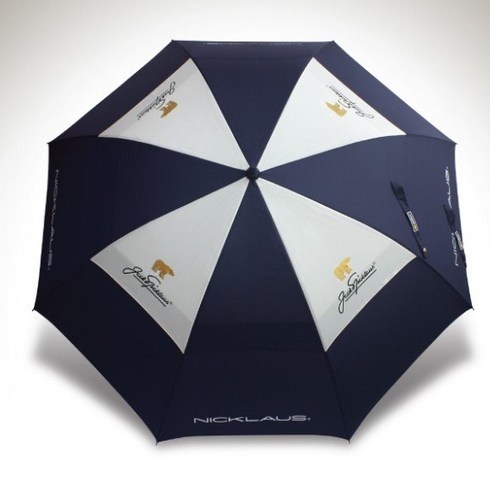 잭니클라우스 80자동 이중방풍 골프우산 튼튼하고 고급스러운 장우산, 네이비