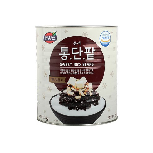 밀탑 얼려먹는 밀크빙수 2박스통통단팥 120gX4캔 - 동서 통단팥 3kgX 6개(1BOX), 3kg, 6개