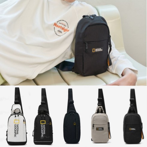 국내정품 내셔널지오그래픽 슬링백 크로스백 메신저백 학생 남녀공용 미니 가방 보조가방