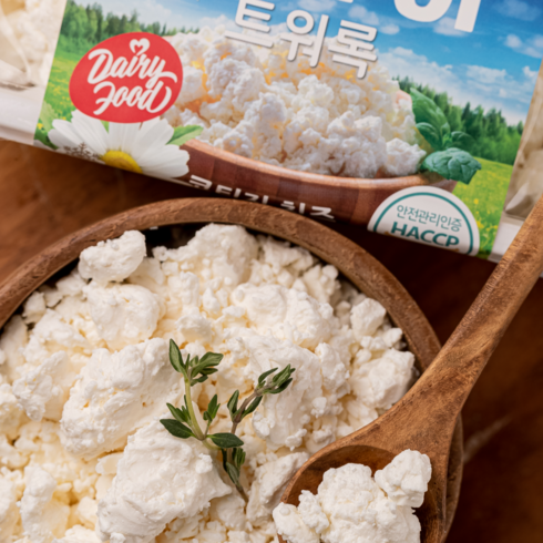 코티지더베르 - 몽글몽글 가장 신선한 코티지 치즈 트워록 TVOROG 400g cottage cheese, 1개