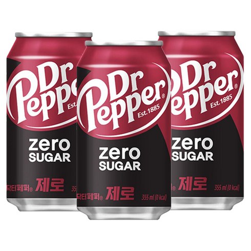 [제로]닥터페퍼캔 일반용 355ml x (46+2)캔, 48개