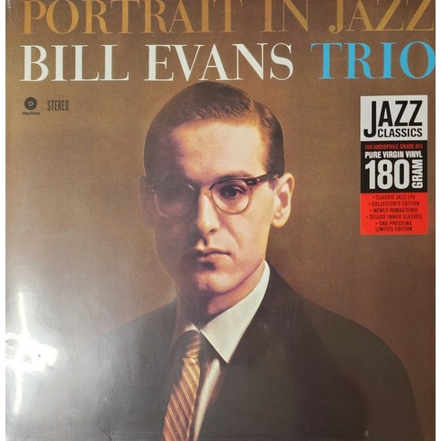 재즈lp - Bill Evans Trio (빌 에반스 트리오) - Portrait In Jazz [LP]