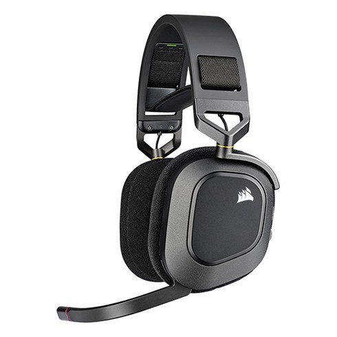 hs80 - 커세어 HS80 RGB WIRELESS 게이밍 헤드셋, Black