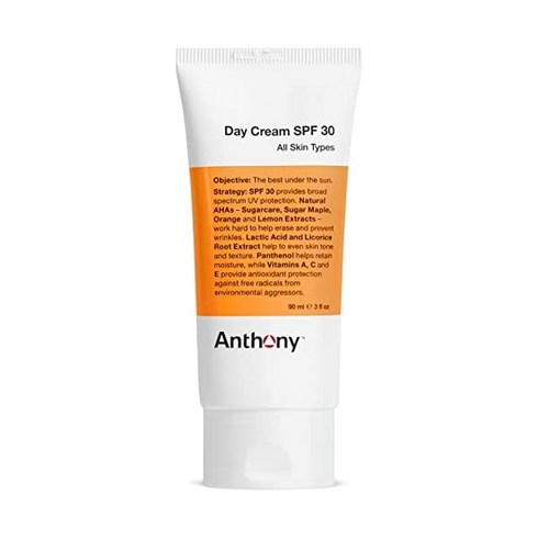 anthonbergbaileys - Anthony Day Cream SPF 30 Men’s Face Moisturizer with Sunscreen – Anti-aging Lotion and Broad-Spectru