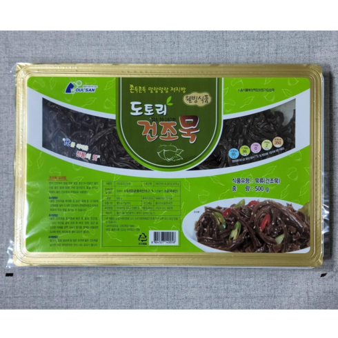 우리존 도토리 건조묵 500gx1팩 /WS 도토리묵 말랭이, 500g, 1개