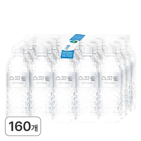 스파클500ml - 스파클 생수 무라벨, 500ml, 160개