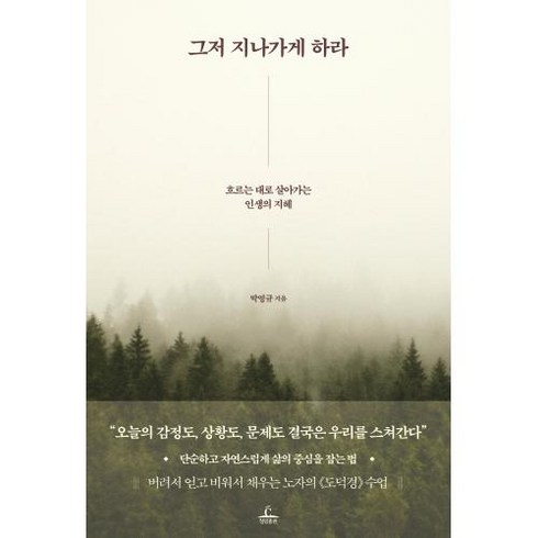 그저 지나가게 하라:흐르는 대로 살아가는 인생의 지혜, 청림출판, 그저 지나가게 하라, 박영규(저),청림출판,(역)청림출판,(그림)청림출판, 박영규