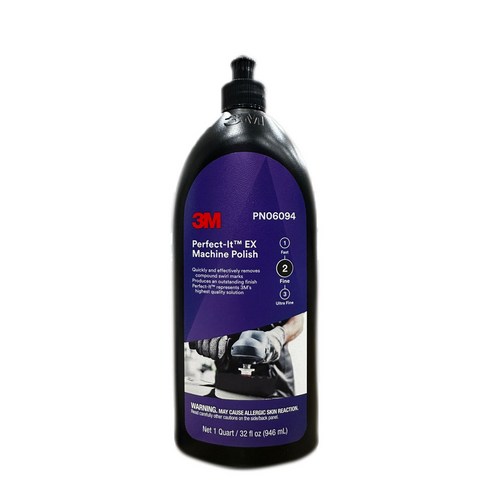 3m compounded sofr - 3M 퍼펙트-잇™ PN06094 2번 퍼펙트잇 EX 머신폴리시 스월마크제거 컴파운드, 단품, 기타