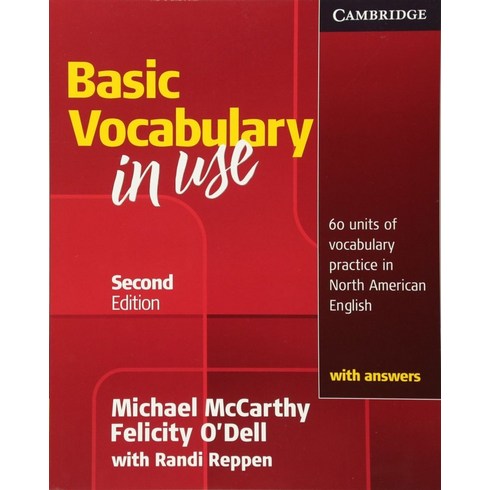 vocabularyinuse - Basic Vocabulary in Use with Answers (미국식영어), Cambridge