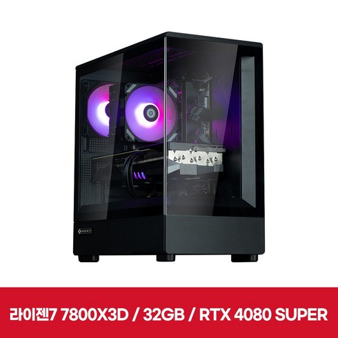 7800x3d4080super - 이엠텍 레드빗 PC SUPERHERO - R7O501 (R7-7800X3D / RTX 4080 SUPER / 32GB (16Gx2) / NVMe 1TB)