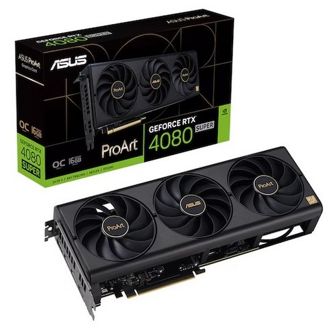 7800x3d4080super - 에이수스 ASUS ProArt 지포스 RTX 4080 SUPER O16G OC D6X 16GB, PROART-RTX4080S-O16G