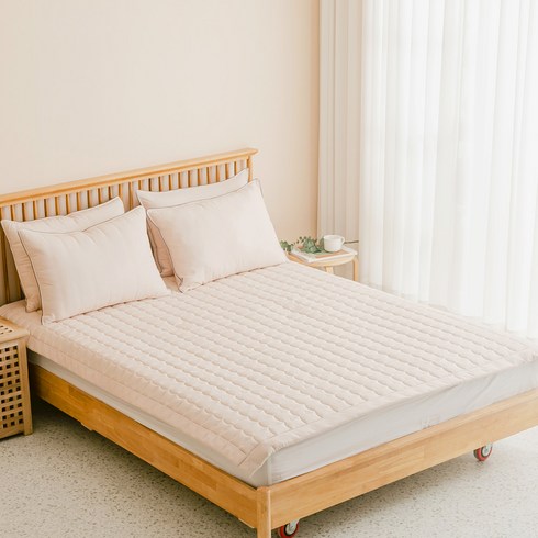 2024년 가성비 최고 이불카페트 - 아날도바시니 다츠 패드 겸 카페트, 핑크베이지