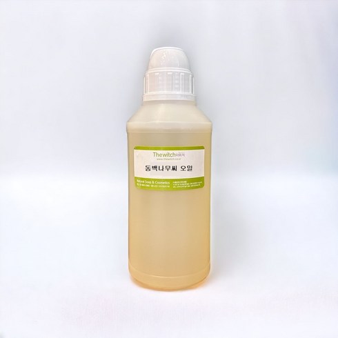 동백나무씨오일 - [더위치] 동백나무씨오일 500ml 동백 카멜리아 오일 Camellia Japonica Seed Oil