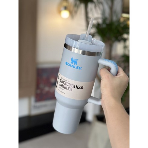 2023년 가성비 최고 스탠리 - 스탠리 퀜처 1200ml 텀블러, 1180ml, 블루