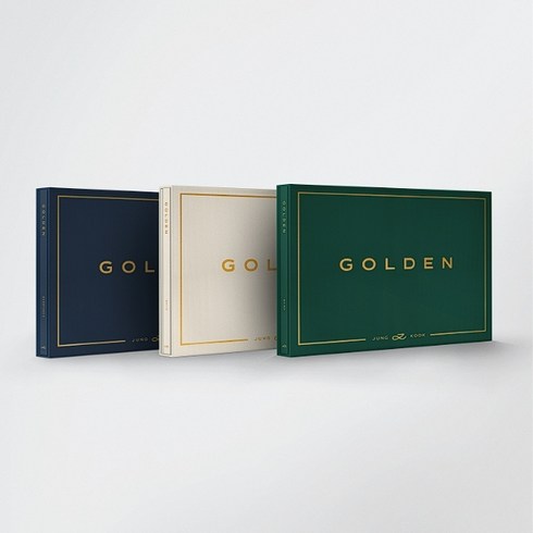 정국 - GOLDEN +새상품, shine(초록)