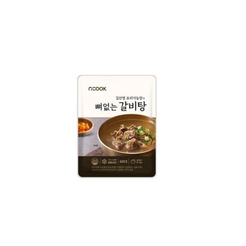 김선영 조리기능장 엔쿡 김선영 뼈없는갈비탕 600gX10팩, 600g, 10팩