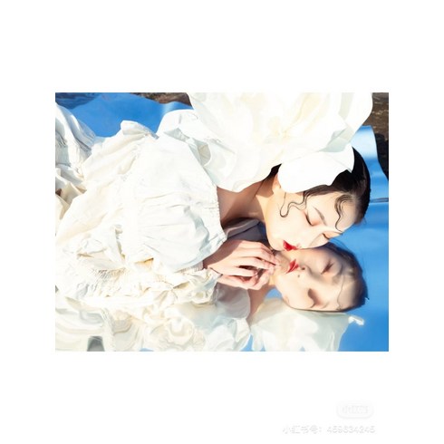 느낌있는 스튜디오 배경지 거울 미러지 굴절지 물결유리 물빛반사지 화보 웨딩 프로필사진 촬영, 1개, L.고화질 소프트 미러(1mx6m)